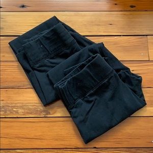 2 Pairs Aerie High Rise Black Leggings
